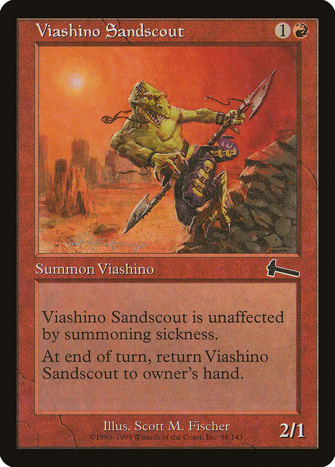 Viashino Sandscout [Urza's Legacy] | Magic Magpie