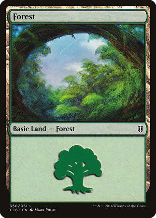 Forest (350) [Commander 2016] | Magic Magpie