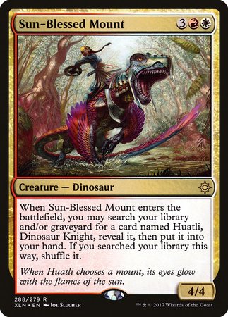 Sun-Blessed Mount [Ixalan] | Magic Magpie