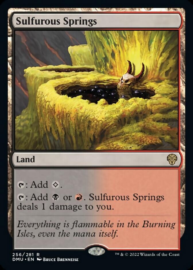 Sulfurous Springs [Dominaria United] | Magic Magpie