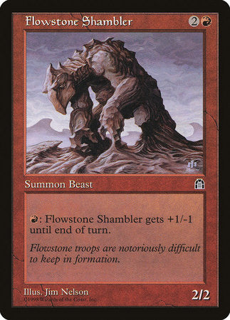 Flowstone Shambler [Stronghold] | Magic Magpie