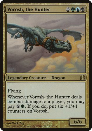 Vorosh, the Hunter (Oversized) [Commander 2011 Oversized] | Magic Magpie