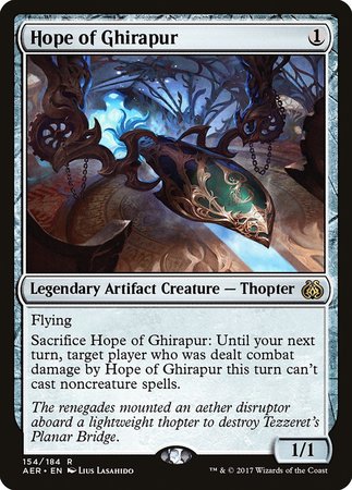Hope of Ghirapur [Aether Revolt] | Magic Magpie