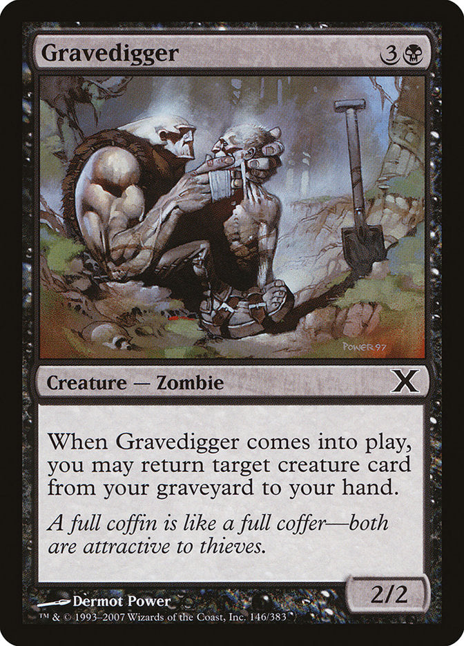 Gravedigger [Tenth Edition] | Magic Magpie