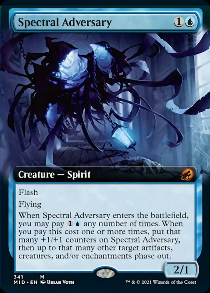 Spectral Adversary (Extended) [Innistrad: Midnight Hunt] | Magic Magpie