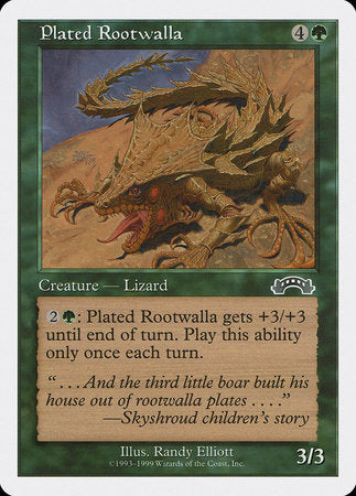 Plated Rootwalla [Battle Royale Box Set] | Magic Magpie