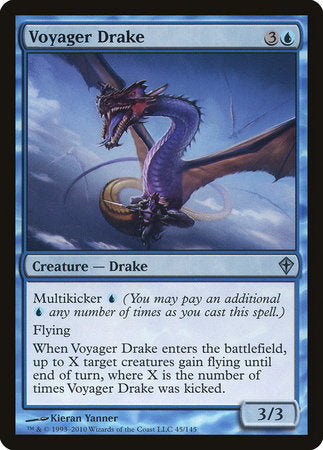 Voyager Drake [Worldwake] | Magic Magpie