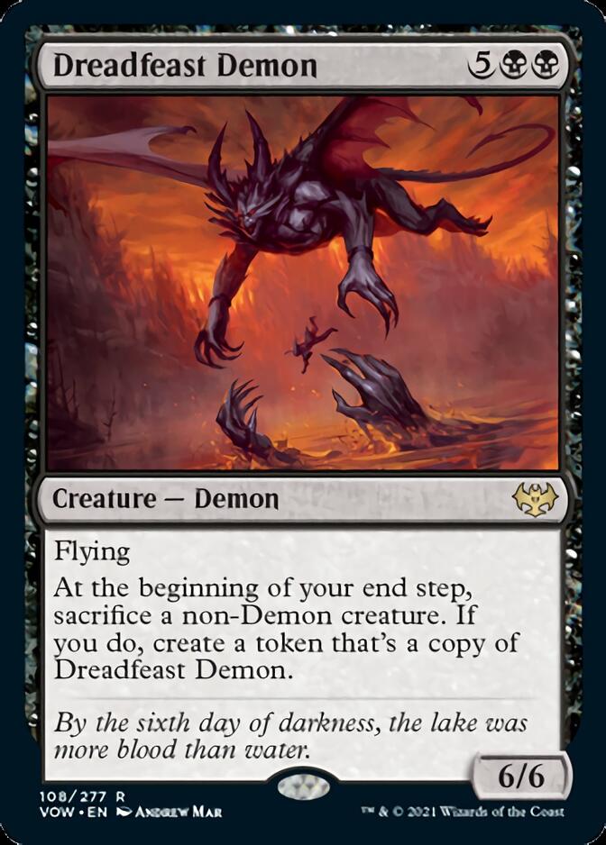 Dreadfeast Demon [Innistrad: Crimson Vow] | Magic Magpie