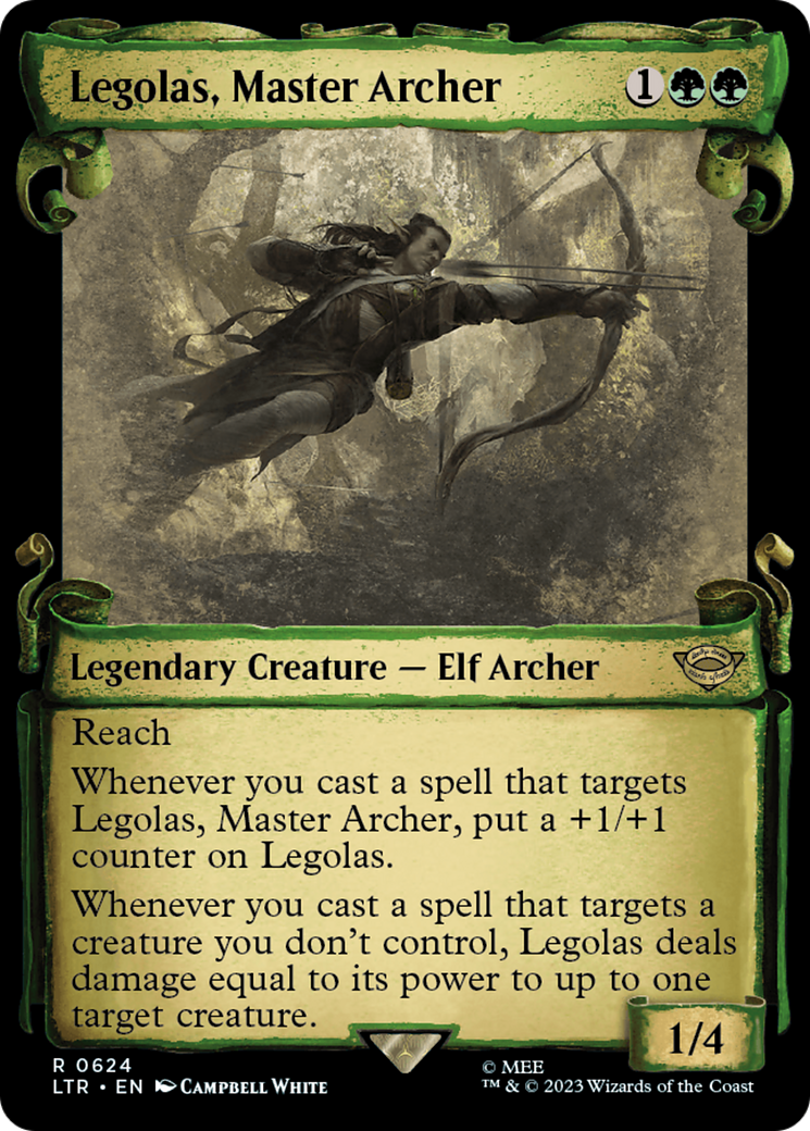 Legolas, Master Archer [The Lord of the Rings: Tales of Middle-Earth Showcase Scrolls] | Magic Magpie
