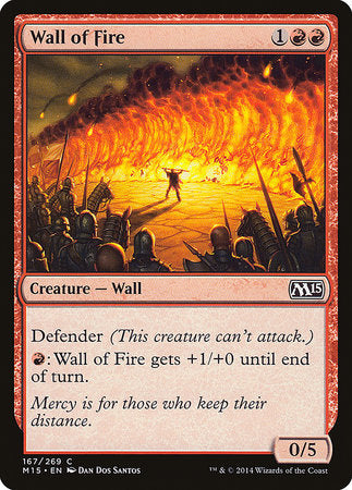 Wall of Fire [Magic 2015] | Magic Magpie