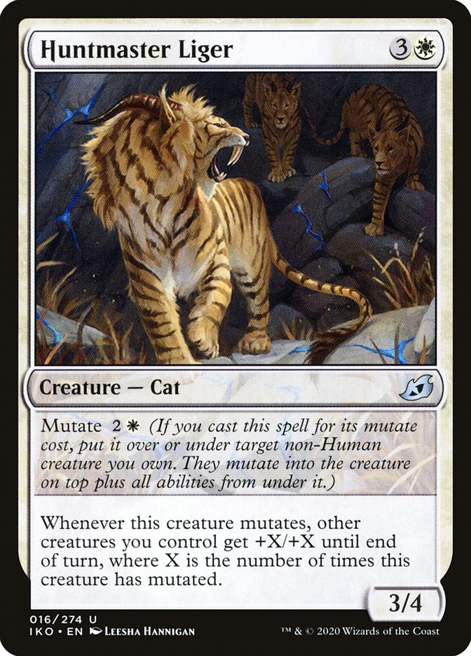 Huntmaster Liger [Ikoria: Lair of Behemoths] | Magic Magpie