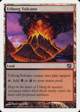 Urborg Volcano [Eighth Edition] | Magic Magpie