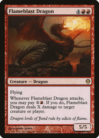 Flameblast Dragon [Archenemy] | Magic Magpie