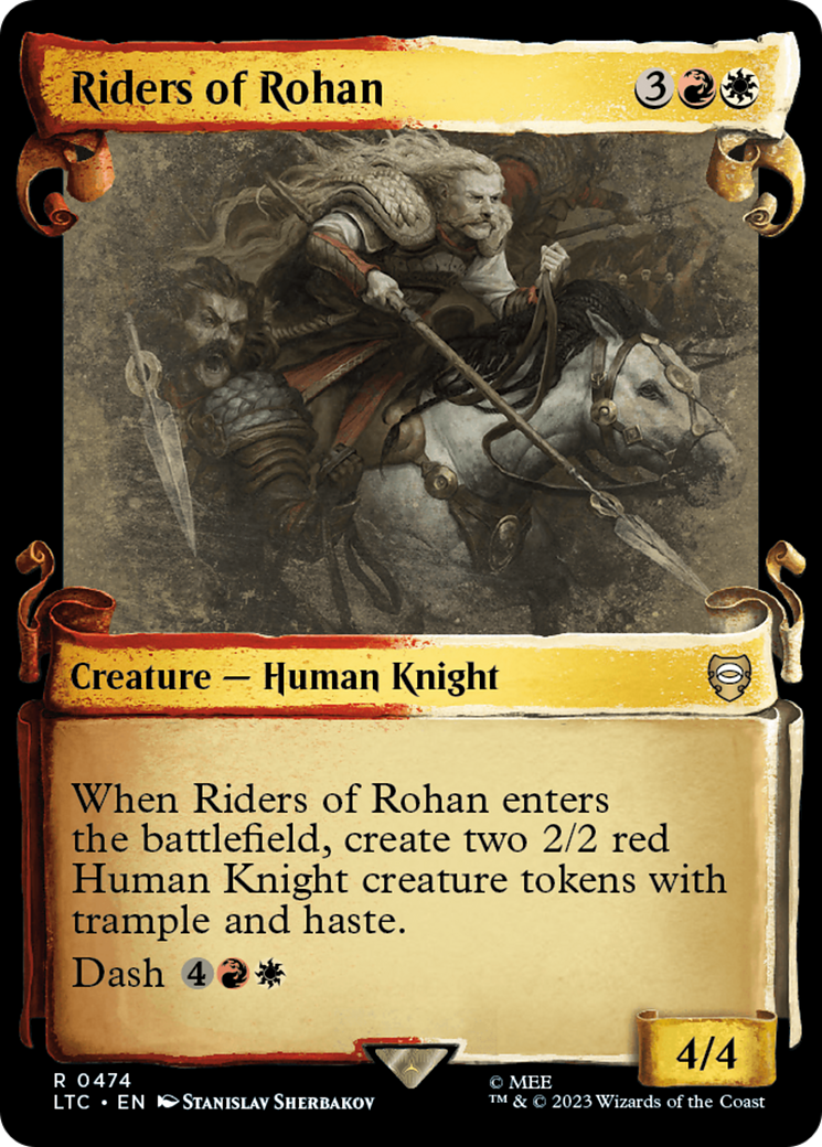 Riders of Rohan [The Lord of the Rings: Tales of Middle-Earth Commander Showcase Scrolls] | Magic Magpie