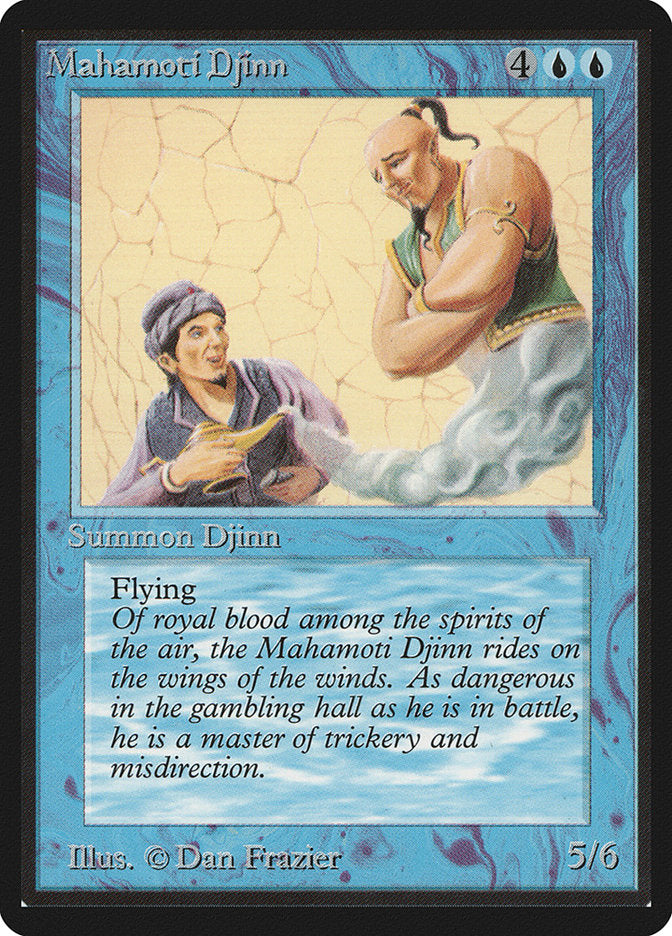 Mahamoti Djinn [Limited Edition Beta] | Magic Magpie