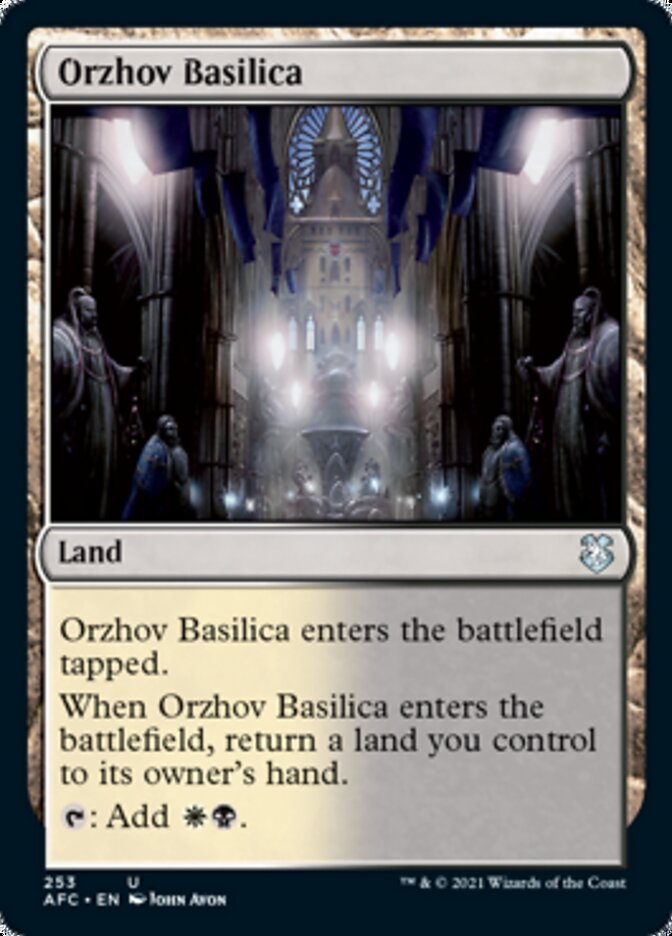 Orzhov Basilica [Dungeons & Dragons: Adventures in the Forgotten Realms Commander] | Magic Magpie
