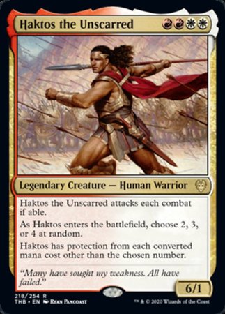 Haktos the Unscarred [Theros Beyond Death] | Magic Magpie