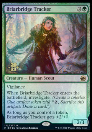 Briarbridge Tracker [Innistrad: Midnight Hunt Prerelease Promos] | Magic Magpie