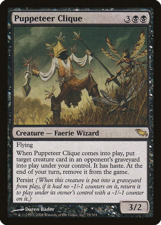 Puppeteer Clique [Shadowmoor] | Magic Magpie