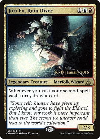 Jori En, Ruin Diver [Oath of the Gatewatch Promos] | Magic Magpie