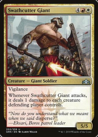 Swathcutter Giant [Guilds of Ravnica] | Magic Magpie
