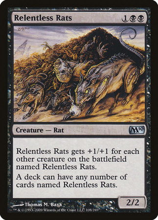 Relentless Rats [Magic 2010] | Magic Magpie