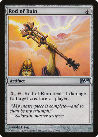 Rod of Ruin [Magic 2010] | Magic Magpie