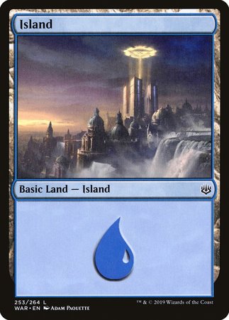 Island [War of the Spark] | Magic Magpie