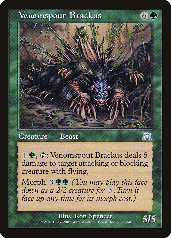 Venomspout Brackus [Onslaught] | Magic Magpie