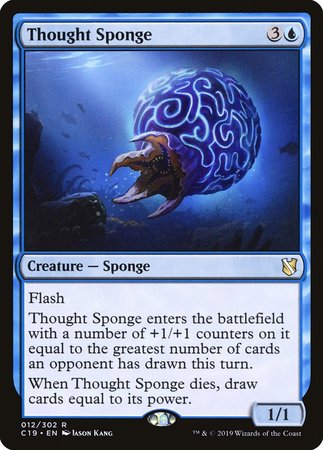 Thought Sponge [Commander 2019] | Magic Magpie