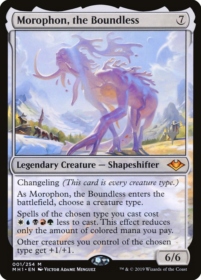 Morophon, the Boundless (Promo Pack) [Modern Horizons Promos] | Magic Magpie