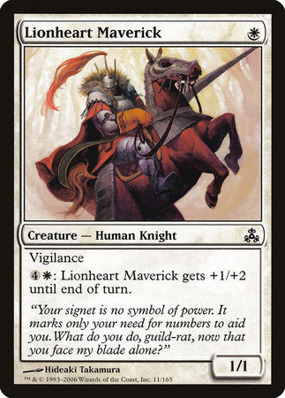 Lionheart Maverick [Guildpact] | Magic Magpie