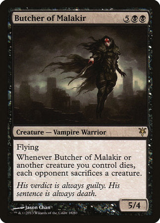 Butcher of Malakir [Duel Decks: Sorin vs. Tibalt] | Magic Magpie