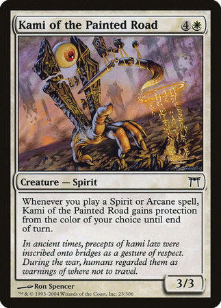 Kami of the Painted Road [Champions of Kamigawa] | Magic Magpie