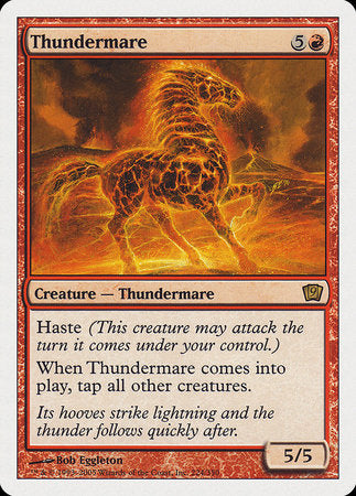 Thundermare [Ninth Edition] | Magic Magpie