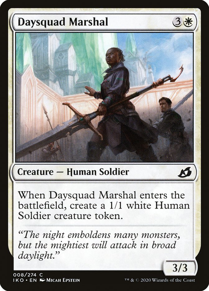 Daysquad Marshal [Ikoria: Lair of Behemoths] | Magic Magpie