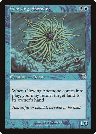 Glowing Anemone [Mercadian Masques] | Magic Magpie