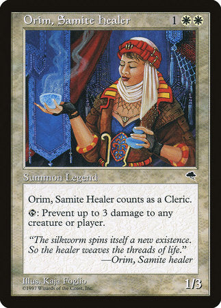 Orim, Samite Healer [Tempest] | Magic Magpie