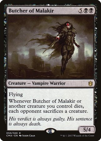 Butcher of Malakir [Commander Anthology] | Magic Magpie