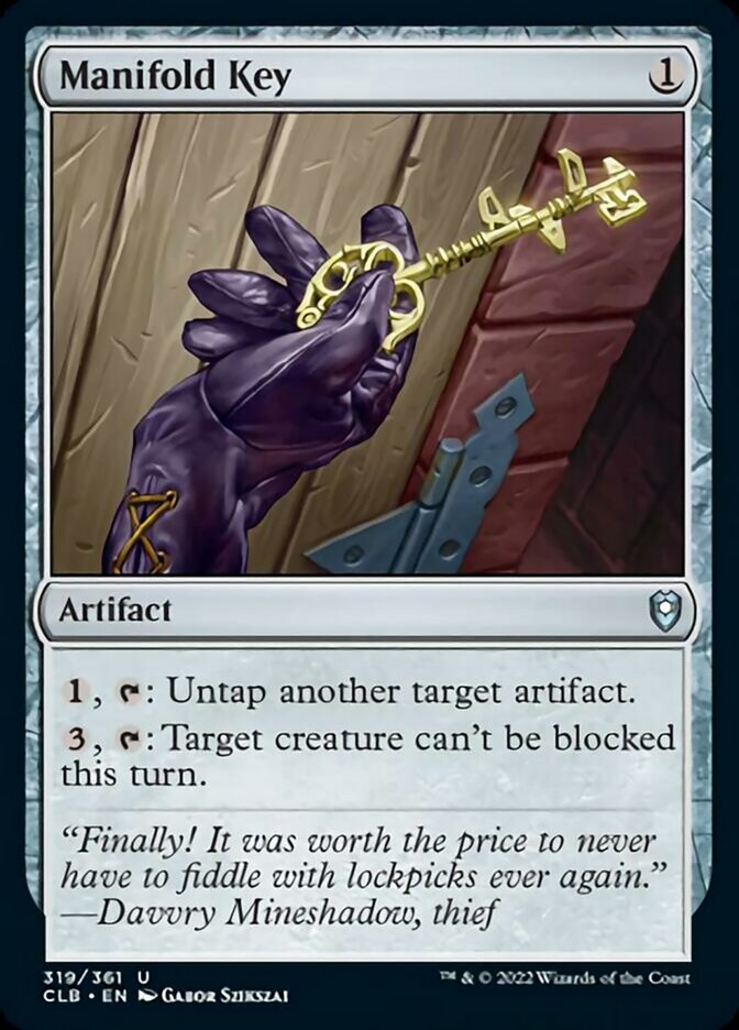 Manifold Key [Commander Legends: Battle for Baldur's Gate] | Magic Magpie