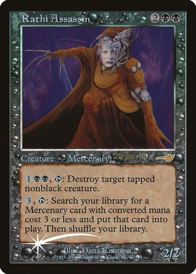Rathi Assassin [Nemesis Promos] | Magic Magpie