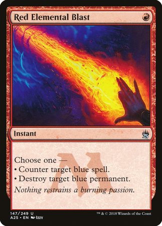 Red Elemental Blast [Masters 25] | Magic Magpie