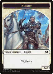 Knight (005) // Spirit (023) Double-Sided Token [Commander 2015 Tokens] | Magic Magpie