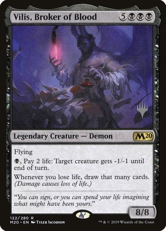 Vilis, Broker of Blood [Core Set 2020 Promos] | Magic Magpie