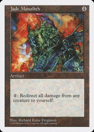 Jade Monolith [Fifth Edition] | Magic Magpie