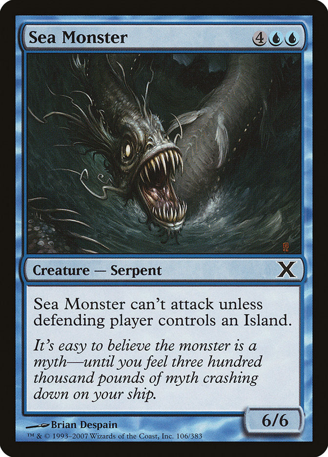Sea Monster [Tenth Edition] | Magic Magpie