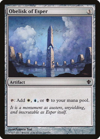 Obelisk of Esper [Commander 2013] | Magic Magpie