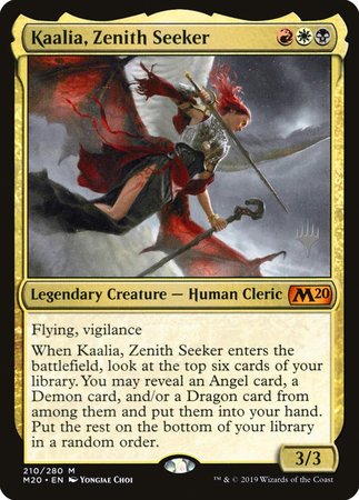 Kaalia, Zenith Seeker [Core Set 2020 Promos] | Magic Magpie