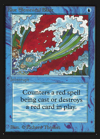 Blue Elemental Blast (IE) [Intl. Collectors’ Edition] | Magic Magpie