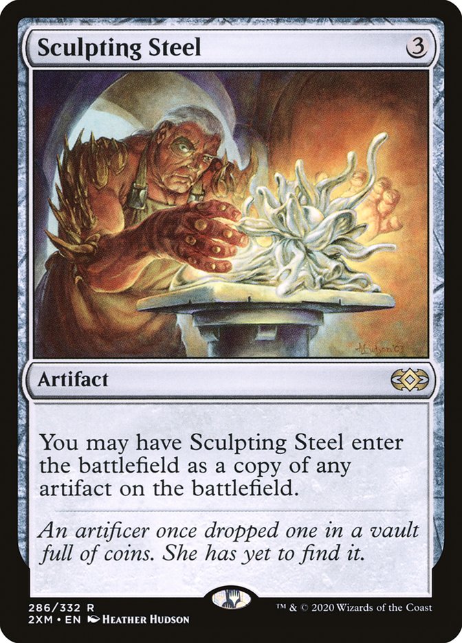 Sculpting Steel [Double Masters] | Magic Magpie